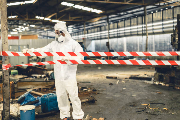 Professional Drug Lab Cleanup technician working in Hurley, SD